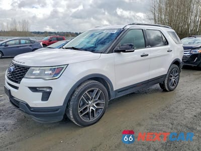 2019 FORD EXPLORER SPORT 1FM5K8GT4KGB09923 - główne zdjęcie licytacji z USA - miniatura