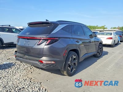 Trzecie zdjęcie samochodu z tyłu: 2022 HYUNDAI TUCSON LIMITED VIN:KM8JE3AE7NU128314 - miniatura