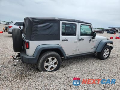 Trzecie zdjęcie samochodu z tyłu: 2010 JEEP WRANGLER UNLIMITED SPORT VIN:1J4BA3H16AL192166 - miniatura