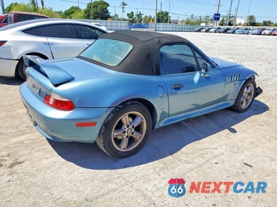 Trzecie zdjęcie samochodu z tyłu: 2000 BMW Z3 2.3 VIN:WBACH9343YLF92285 - miniatura