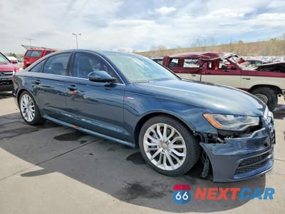 Czwarte zdjęcie samochodu z boku: 2012 AUDI A6 VIN:WAUBGAFC5CN006909 - miniatura