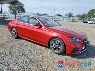 Czwarte zdjęcie samochodu z boku: 2021 MERCEDES-BENZ E 350 VIN:W1KZF8DB4MA878956 - miniatura