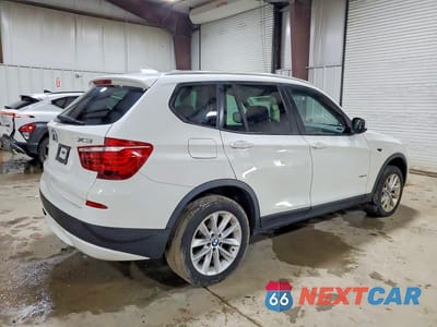 Trzecie zdjęcie samochodu z tyłu: 2014 BMW X3 XDRIVE28I VIN:5UXWX9C54E0D15832 - miniatura