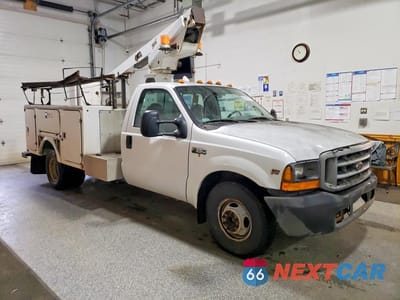 Czwarte zdjęcie samochodu z boku: 1999 FORD F350 SUPER DUTY VIN:1FDWF36S6XED12559 - miniatura