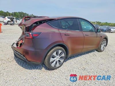 Trzecie zdjęcie samochodu z tyłu: 2023 TESLA MODEL Y VIN:7SAYGDEE8PA026125 - miniatura