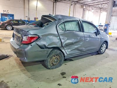 Trzecie zdjęcie samochodu z tyłu: 2023 MITSUBISHI MIRAGE G4 ES VIN:ML32FUFJ6PHF04987 - miniatura