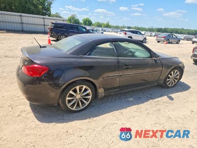 Trzecie zdjęcie samochodu z tyłu: 2011 INFINITI G37 CONVERTIBLE BASE VIN:JN1CV6FE9BM951316 - miniatura