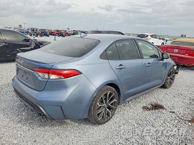 Trzecie zdjęcie samochodu z tyłu: 2022 TOYOTA COROLLA SE VIN:JTDS4MCE1N3508155 - miniatura