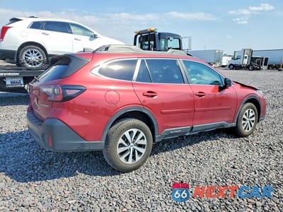 Trzecie zdjęcie samochodu z tyłu: 2022 SUBARU OUTBACK PREMIUM VIN:4S4BTAFC3N3229930 - miniatura