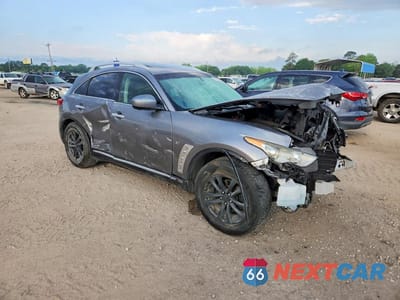 Czwarte zdjęcie samochodu z boku: 2014 INFINITI QX70 BASE VIN:JN8CS1MU9EM451927 - miniatura