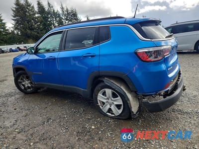 Drugie zdjęcie samochodu z przodu: 2022 JEEP COMPASS LATITUDE VIN:3C4NJDBB0NT120805 - miniatura