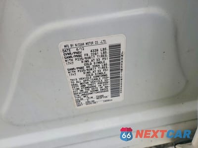 Zdjęcie 13 z 13 samochodu: 2012 NISSAN ROGUE S VIN:JN8AS5MT1CW294868 - miniatura