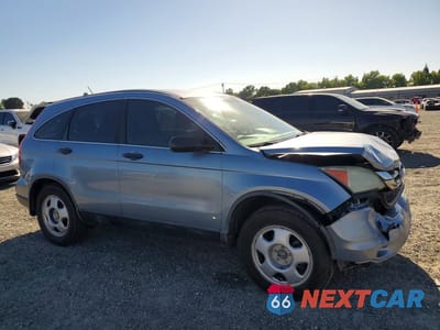 Czwarte zdjęcie samochodu z boku: 2010 HONDA CR-V LX VIN:5J6RE3H38AL038756 - miniatura