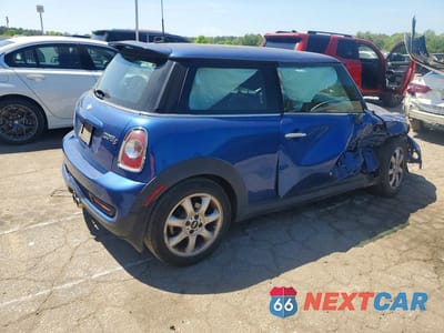 Trzecie zdjęcie samochodu z tyłu: 2013 MINI COOPER S VIN:WMWSV3C51DT478366 - miniatura
