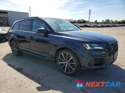 Czwarte zdjęcie samochodu z boku: 2023 AUDI Q7 PRESTIGE VIN:WA1VXBF77PD031471 - miniatura