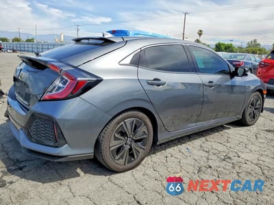 Trzecie zdjęcie samochodu z tyłu: 2018 HONDA CIVIC EXL VIN:SHHFK7H76JU407515 - miniatura