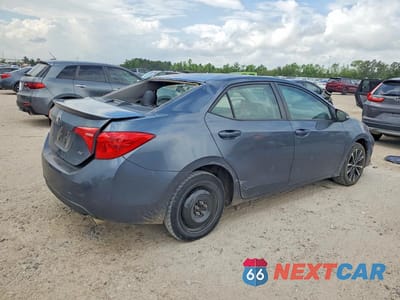 Trzecie zdjęcie samochodu z tyłu: 2017 TOYOTA COROLLA SE VIN:5YFBURHE6HP659669 - miniatura