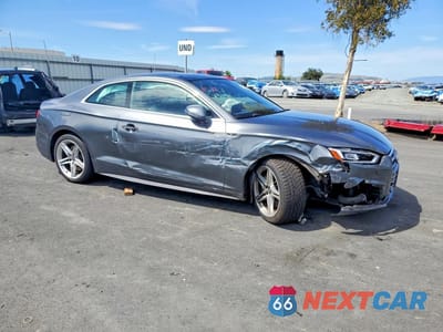 Czwarte zdjęcie samochodu z boku: 2018 AUDI A5 PREMIUM PLUS S-LINE VIN:WAU8NAF56JA004432 - miniatura