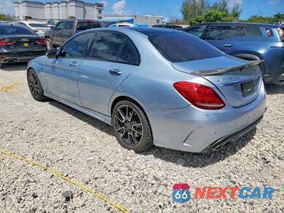 Drugie zdjęcie samochodu z przodu: 2018 MERCEDES-BENZ C 43 4MATIC AMG VIN:55SWF6EB9JU236198 - miniatura