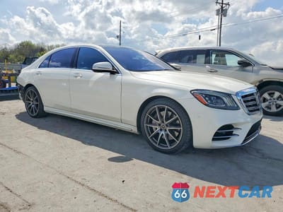 Czwarte zdjęcie samochodu z boku: 2019 MERCEDES-BENZ S 450 VIN:WDDUG6GB9KA467167 - miniatura