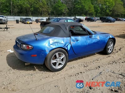 Trzecie zdjęcie samochodu z tyłu: 2006 MAZDA MX-5 MIATA VIN:JM1NC25F760112633 - miniatura