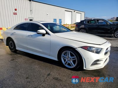 Czwarte zdjęcie samochodu z boku: 2019 MERCEDES-BENZ CLS 450 VIN:WDD2J5JB4KA028325 - miniatura