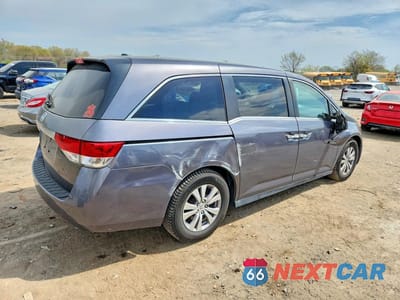 Trzecie zdjęcie samochodu z tyłu: 2016 HONDA ODYSSEY EXL VIN:5FNRL5H68GB029603 - miniatura