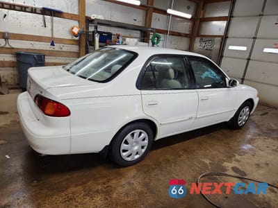 Trzecie zdjęcie samochodu z tyłu: 2001 TOYOTA COROLLA LE VIN:1NXBR12E31Z536282 - miniatura