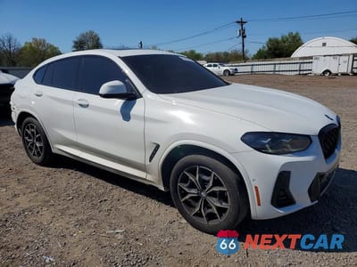 Czwarte zdjęcie samochodu z boku: 2024 BMW X4 XDRIVE30I VIN:5UX33DT05R9T57124 - miniatura