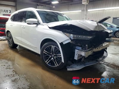 Czwarte zdjęcie samochodu z boku: 2025 ACURA MDX ADVANCE VIN:5J8YE1H88SL013490 - miniatura