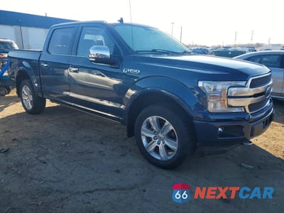 Czwarte zdjęcie samochodu z boku: 2020 FORD F150 SUPERCREW VIN:1FTEW1E46LFA11754 - miniatura