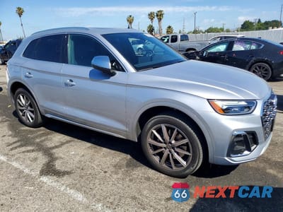 Czwarte zdjęcie samochodu z boku: 2023 AUDI SQ5 PREMIUM PLUS VIN:WA1B4AFY3P2112994 - miniatura