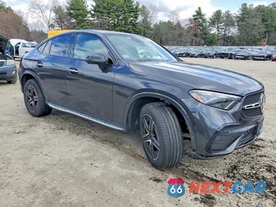 Czwarte zdjęcie samochodu z boku: 2025 MERCEDES-BENZ GLC COUPE 300 4MATIC VIN:W1NKJ4HB2SF355859 - miniatura