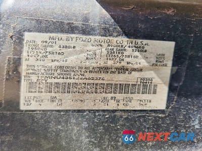 Zdjęcie 13 z 13 samochodu: 2002 FORD EXCURSION LIMITED VIN:1FMNU43S12EA62376 - miniatura