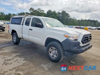 Czwarte zdjęcie samochodu z boku: 2021 TOYOTA TACOMA SR VIN:3TYRX5GN0MT007250 - miniatura
