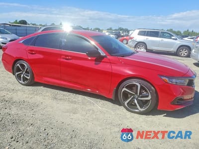Czwarte zdjęcie samochodu z boku: 2022 HONDA ACCORD SPORT SE VIN:1HGCV1F41NA026835 - miniatura