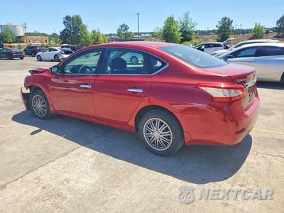 Drugie zdjęcie samochodu z przodu: 2014 NISSAN SENTRA S VIN:3N1AB7AP0EL680241 - miniatura