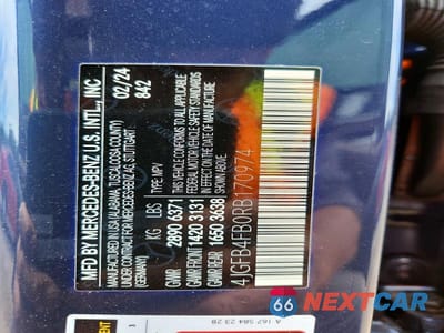Zdjęcie 13 z 13 samochodu: 2024 MERCEDES-BENZ GLE 350 4MATIC VIN:4JGFB4FB0RB170974 - miniatura