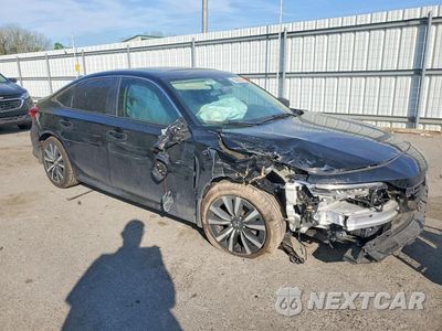 Czwarte zdjęcie samochodu z boku: 2024 HONDA CIVIC EX VIN:2HGFE1F71RH310674 - miniatura