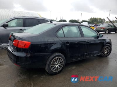 Trzecie zdjęcie samochodu z tyłu: 2014 VOLKSWAGEN JETTA SE VIN:3VWD17AJ9EM377524 - miniatura