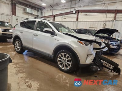 Czwarte zdjęcie samochodu z boku: 2016 TOYOTA RAV4 HYBRID LIMITED VIN:JTMDJREV3GD034685 - miniatura