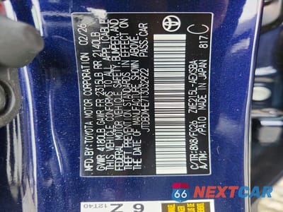 Zdjęcie 12 z 12 samochodu: 2026 TOYOTA COROLLA HYBRID SE VIN:JTDBDMHE7T3032922 - miniatura