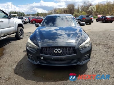 Piąte zdjęcie samochodu w środku: 2016 INFINITI Q50 3.0T PREMIUM VIN:JN1EV7AR4GM346913 - miniatura
