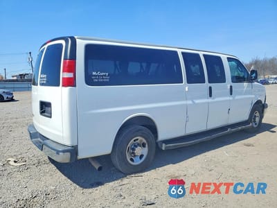 Trzecie zdjęcie samochodu z tyłu: 2020 CHEVROLET EXPRESS G3500 LT VIN:1GAZGPFG5L1173214 - miniatura