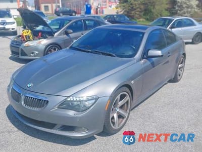 Drugie zdjęcie samochodu z przodu: 2010 BMW 650 I VIN:WBAEA5C51ACV93808 - miniatura