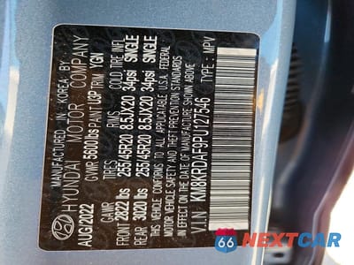 Zdjęcie 13 z 13 samochodu: 2023 HYUNDAI IONIQ 5 LIMITED VIN:KM8KRDAF9PU127546 - miniatura