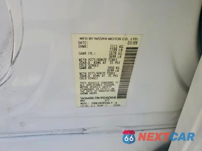 Zdjęcie 13 z 13 samochodu: 2009 INFINITI QX56 BASE VIN:5N3AA08C59N904008 - miniatura