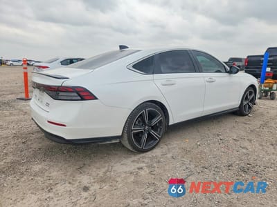 Trzecie zdjęcie samochodu z tyłu: 2023 HONDA ACCORD HYBRID SPORT VIN:1HGCY2F55PA064884 - miniatura