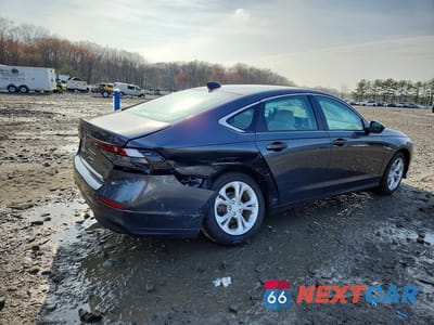 Trzecie zdjęcie samochodu z tyłu: 2025 HONDA ACCORD LX VIN:1HGCY1F20SA091872 - miniatura