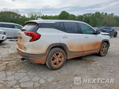 Trzecie zdjęcie samochodu z tyłu: 2018 GMC TERRAIN SLE VIN:3GKALMEV3JL238036 - miniatura
